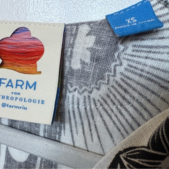 FARM Rio Monochrome Patterned Top - Picture 5 of 5